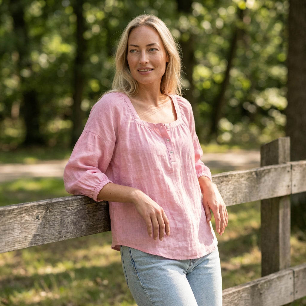 Arvoire™ | Lena Linnen Blouse